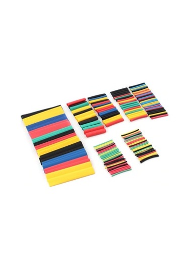 530 Parça Makaron Kablo Yalıtım Isı Daralan Kablo Tamir Seti