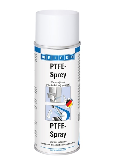 Weicon Ptfe Bazlı Gressiz Yapışmaz Kuru Yağ Sprey 400 Ml