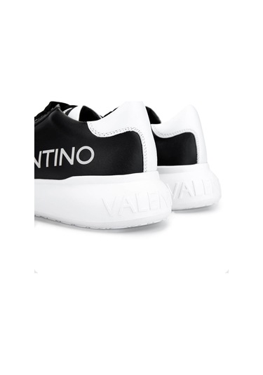 Mario Valentino Unisex Hakiki Deri Siyah Sneakers & Spor Ayakkabı 1040 95b2302-y Ayk Y25 Black/whıte Siyah - Beyaz