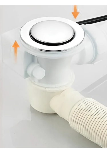 Matura 60 Cm Yarı Otomatik Küvet Taşma Durdurucusu 305751382