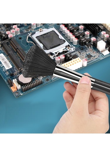 Bilgisayar Telefon Klavye Fente Toz Temizleme Fırça Seti Optik