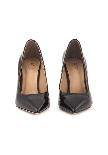 Rouge Stiletto Kadın Klasik Ayakkabı 4924-02 Siyah