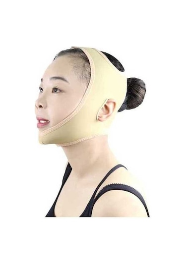 Pazly Yüz Xl Ve Ten Rengi Nefes Maskesi Lycra Kemeri, Çift Çene Kaldırma, Bakım Azaltma, Çok Renkli Çok Renkli