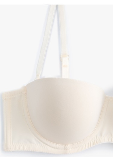 Koton Push Up Sütyen Balenli Dolgulu Basic Ekru 4slk10002mk 4SLK10002MK002 Ekru