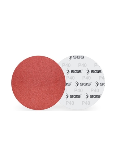 125mm Cırtlı Zımpara P100 Kum Aluminium Oxide Sgs415 10 Adet