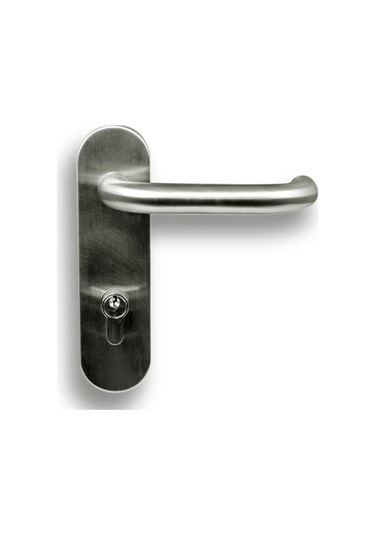 Lockway Paslanmaz Aynalı Dış Müdahale Kolu Sol