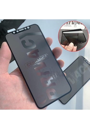 Xiaomi Redmi Note 10 Pro Hayalet Ekran Koruyucu Mat Seramik Gizli Privacy