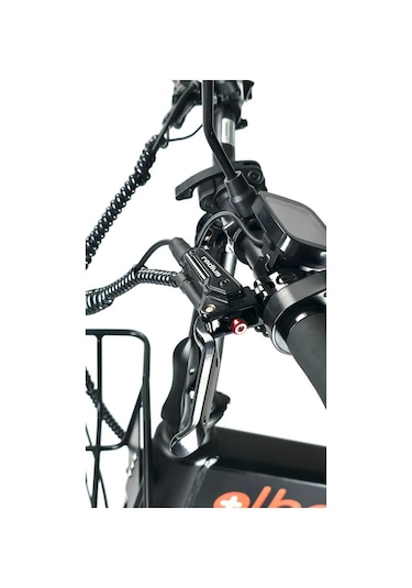 Alba Fold 3 Elektrikli Bisiklet 48w 15 Ah 480wh Büyük Batarya Kalın Lastik Gaz Kollu, 500watt Siyah