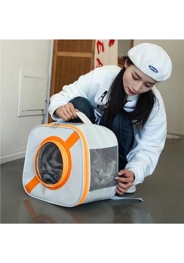 Jialan Kedi Sırt Çantaları Taşıyıcı Sırt Çantası Küçük Köpekler A