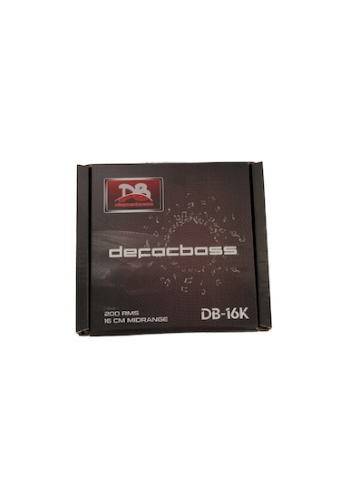 Defacbass Db-16k Kurşun Göbek Midrange 200 Rms