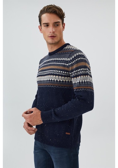 Lee Cooper Darıan Erkek O Yaka Kazak Lacivert - 15462 Lacivert