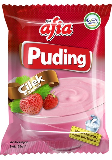 Afia Çilekli Puding 115 G