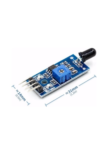 IR ALEV ALGILAMA SENSÖRÜ - Arduino Alev Sensörü