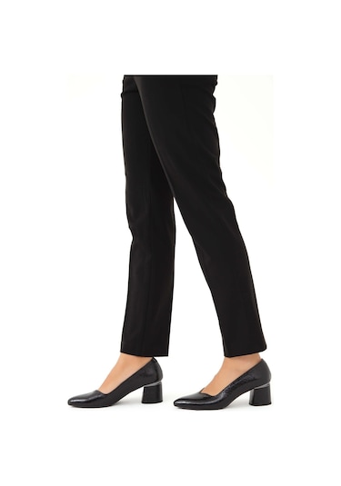 Tamer Tanca Kadın Hakiki Deri Siyah Topuklu & Stiletto Ayakkabı 923 450 Bn Ayk Sk22/23 Sıyah Siyah