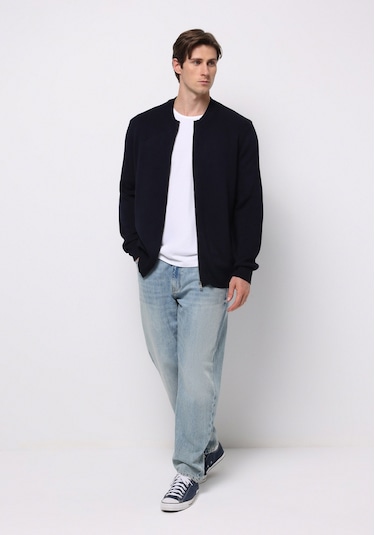 Colins Regular Fit Erkek Lacivert Hırka Cl1076576 Q1.v1 Nav Lacivert