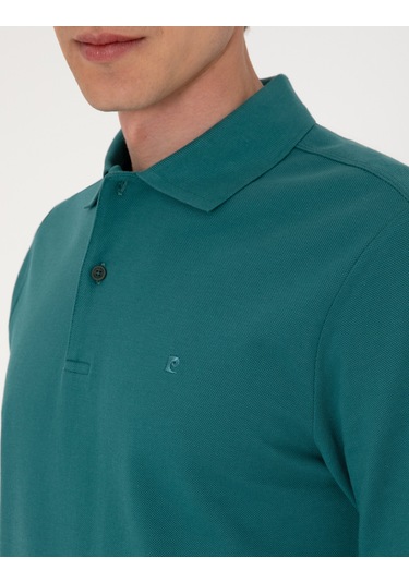 Pierre Cardin Erkek Zümrüt Sweatshirt 50314048-vr055 Zümrüt