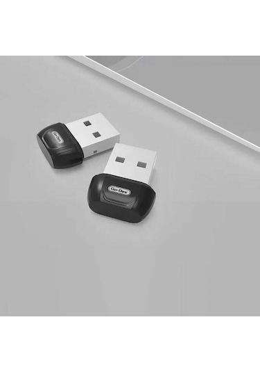 Go Des GD-BT113 USB Bluetooth Adaptör V5.0 2.4 GHz 3 Mbps Aktarım Hızı - ZORE-220694 Siyah