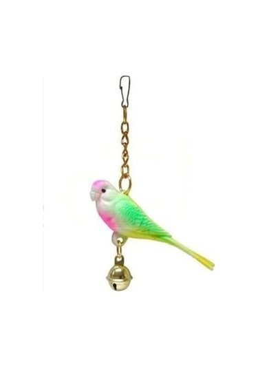 Renkli Sahte Kuş Oyuncak Kuşlar İçin Oyuncak