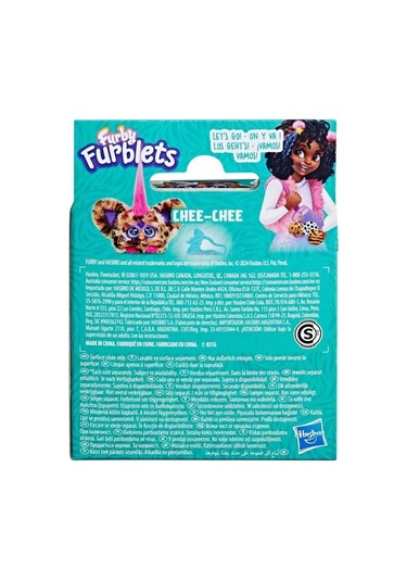 Hasbro Furby Furblets Chee-chee F9703 G1697 Çok Renkli