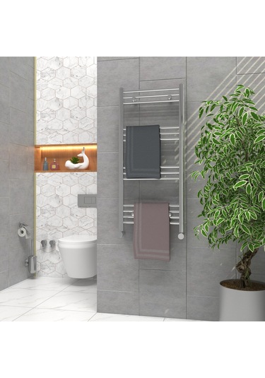 Premium İnox Krom Boyama 500 1000 Havlupan Isıtıcı Radyatör