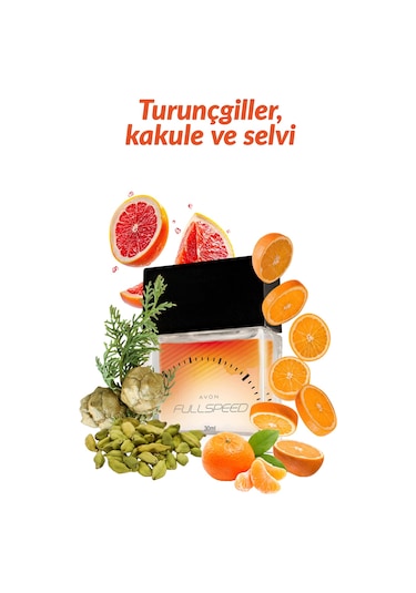 Avon Far Away Glamour Kadın Parfüm EDT 30 ML + Full Speed Erkek Parfüm EDT 30 ML