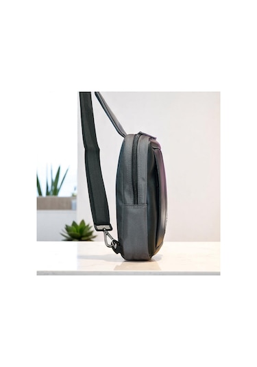 Tek Askılı Bodybag Erkek Sırt Çantası Baggaj Cs24156 Gri