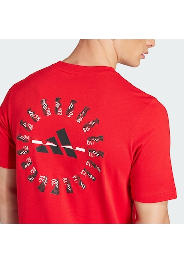 Adidas Predator History Graphic Tişört-7774 Kırmızı