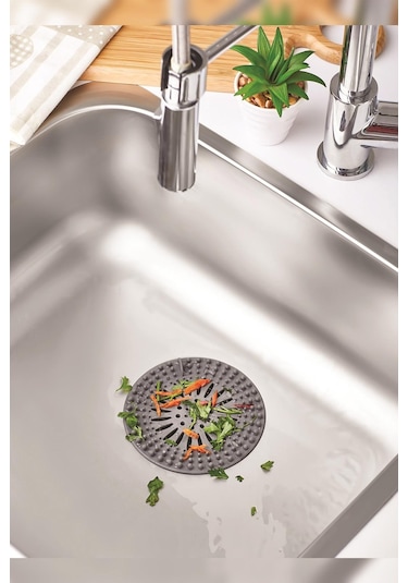 Silikon Lavabo Gideri Süzgeci Çok Renkli