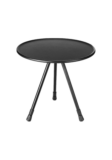 Novahub Açık Alüminyum Katlanır Küçük Yuvarlak Masa, Renk: Siyah, Boyut: Siyah Diğer Kamp Masası Çok Renkli