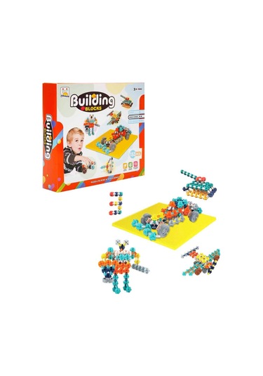 Şekilli Yapı Blokları 153 Parça Yaratıcı İnşaat Oyunu Eğitici Blok Seti