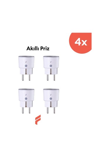 Fonri Wi-fi Akıllı Priz 16a 4'lü Set