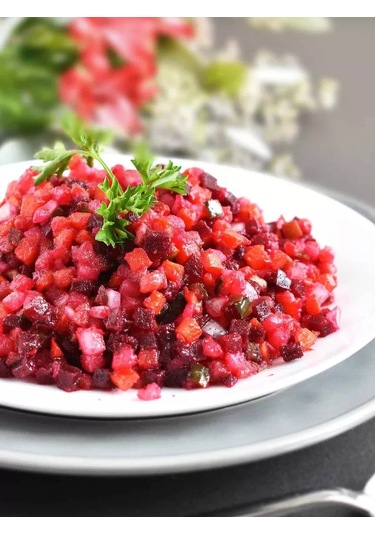 Kitchen Planet El Tipi Sebze Doğrayıcı Vinegretnik Yumurta Dilimleyici Salata Kasesi 8 Mm 200284755 Gri