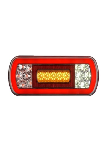 24V STOP LAMBASI (NEON-LEDLİ) (4 FONKSİYONLU) (KABLOLU) (220*50*100)