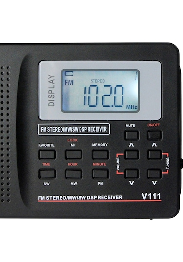 Springsun Retekess Mw/fm/sw Stereo Radyo 9khz Cep Dünya Bandı Dijital Ayarlı Radyo Açık Hava Radyosu