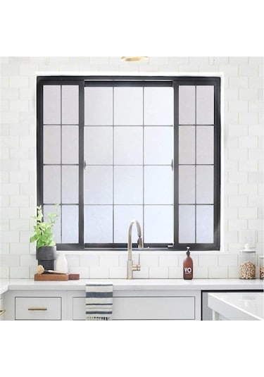 3 Metre X 45 Cm. Uv Engelleyici Buzlu Cam Filmi