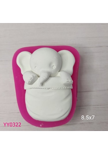 Yy0322 Torbadaki Fil Silikon Kalıp