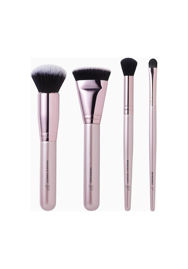 E.l.f. Complexion Perfection 4 Parçalı Fırça Seti Kusursuz Yüz Makyajı