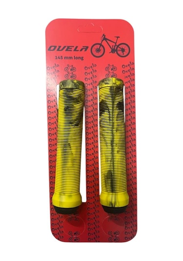 Ovela Bisiklet Elcik Uzun 145mm Sarı-siyah Sarı - Siyah