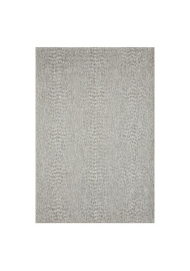 Düz Açık Gri Kılçık Desenli Modern Halı - L665grbo