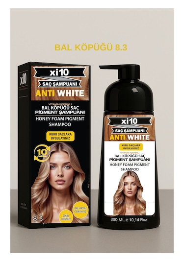 Xi10 Beyaz Kapatan Şampuan 300 Ml Bal Köpüğü 8.3