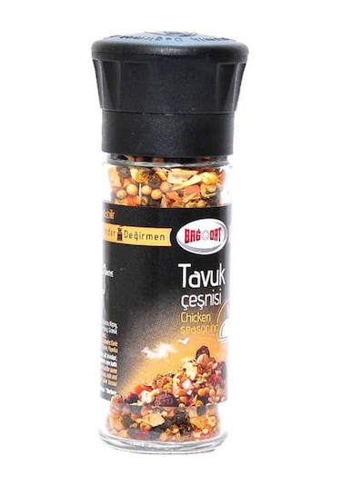 Bağdat Tavuk Çeşnisi Değirmen Kapak Cam 50 G