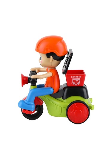 988y Sürtmeli Bisikletli Kurye -can Oyuncak Çok Renkli
