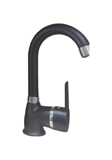 Mintev Siyah Ultra Lüx Lavabo Bataryası Siyah