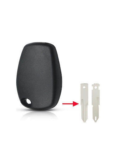 Dacia Uyumlu Logan Sandero Duster 2 Tuşlu Anahtar Kabı Kumanda Kabı Yale Uç