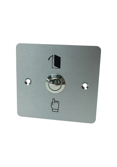 Lockway Çıkış Butonu, Exit Buton / Sıva Atı Kırmızı Led