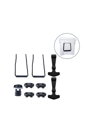 Dolıty Soğutucu Mandalları Açık Hava Onarımı Yürüyüş Siyah