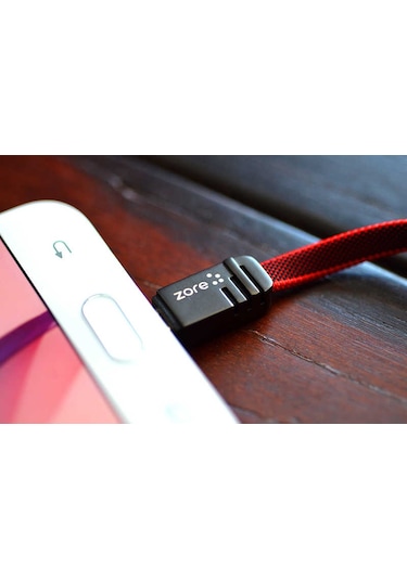Kırmızı Mest Micro Usb Kablo 1m