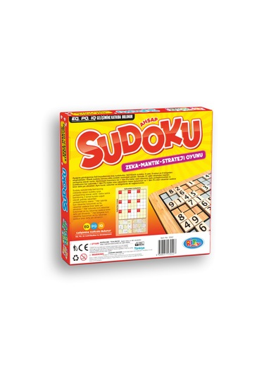Ahşap Sudoku Oyunu Ahşap