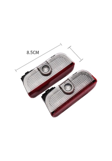 Autogp Vw Golf 8 Kapı Altı Işık Lazer Led Logo Hoşgeldin Aydınlatma Agp-kl-5017 1 Çift/kutu