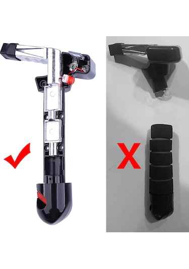Ximistore9 Araba Kapısı Kol Dayama - Kırıcı Çekiç - Fenerli 3'ü 1 Arada Araç Güvenlik Aleti Kırmızı-siyah